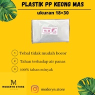 THICK PP PLASTIC ONE HALF KILO PLASTIC/ 1/ 5 KG PLASTIC PP SNAIL PLASTIC 18 30 (contents 100)