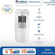 Ac Portable Standing Gree 1 Pk With Air Purifier System