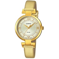 Casio  LTP-E403GL-9AV LTP-E403PL-9A1V LTP-E403PL-9A2V นาฬิกา Casio ผู้หญิง สายหนัง ของแท้ รับ1 ปี 12