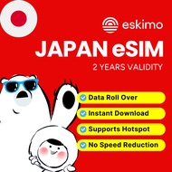 Eskimo eSIM Japan Data Plan (10GB and 5GB) - How to Redeem in Description
