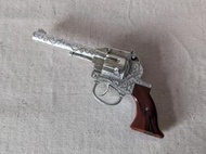 臺灣70年代「左輪手槍造型：紙砲槍」（西部牛仔、紙砲火藥鎗、早期玩具槍、砸砲槍、響砲槍、一字螺絲、台製老玩具、柑仔店）