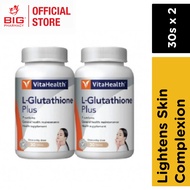 VITAHEALTH L-GLUTATHIONE PLUS 30C X 2 (BC)