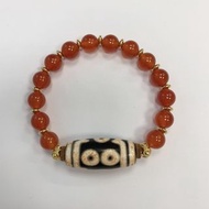 硃砂供天珠 七眼