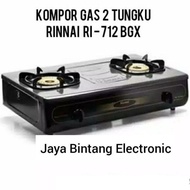 Rinnai Kompor Gas 2 Tungku Jumbo Ri - 712 Bgx #Gratisongkir