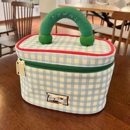 Little Garden Gadis Comel Pegang Tangan Beg Solek Silinder Perjalanan Beg Simpanan Berkapasiti Besar