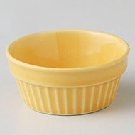 Yellow 2 3/4" Souffle Set of 3 [7.1 x 3.4 cm 90 cc] [Pie Plates] [Hotels, Restaurants, Cafes, Wester