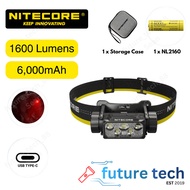 Nitecore HC70 UHE 6x NiteLab UHE LED 1600 Lumens Headlamp Lampu Kepala