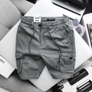 Quần Short Kaki Túi Hộp Nam GOZIN.STORE - Vải Kaki Cotton Co Giãn - SHORTJA01