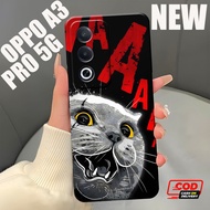 New Softcase Oppo A3 PRO 5G Cool Cat Casing Hp Oppo A3 PRO 5G Case Handphone Oppo Protective Hp