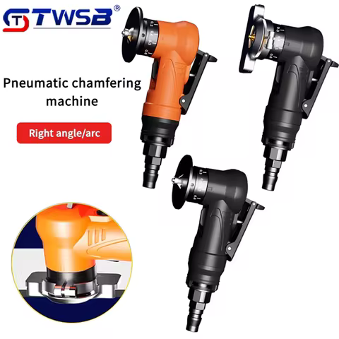 Handheld small 45 degree pneumatic chamfering machine Chamfering tool for C angle/R angle woodworkin