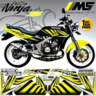 Decal Sticker Striping Variasi Motif Ori Ninja SS 150 2014 2015 Merah - Ninja Ss Zebra Merah - Ninja
