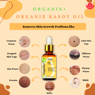 Organix+ - Original Organic Pure Kasoy Oil for Warts Skin Tags Kulugo Moles or Nunal for Skin Growth
