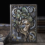 A5 Business Notebook PU Hardcover European Antique Company Annual Meeting High-End Fashion Annual Me