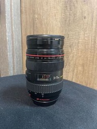 Canon zoom lens EF 24-70mm 1:2.8 USM with B+W Filter