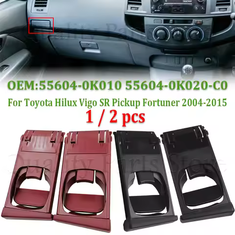 For Toyota Hilux Vigo SR Pickup Fortuner 2004-2015 Car Dashboard Cup Holder Tray Assy 55604-0K010 55