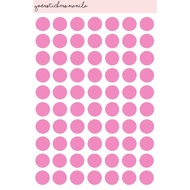 0.400 inches Planner Circle Stickers