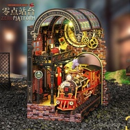 Model Book Book Stand Jiate Zero Point Platform Assembly diy Three-Dimensional DIY Handmade Book Sta