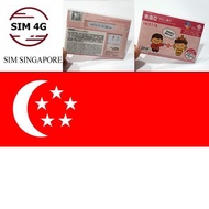 SINGAPORE 4G SIM 8 Days