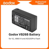 Godox VB26B VB26 B Battery for Godox V1, V860 III, AD100 PRO* Flash
