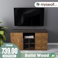 MYSEAT.sg HARU Solid Wood TV Console