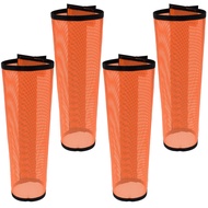 4Pcs Mesh Fly Boots for Horses Breathable Mesh Horse Boots Protective Horse Leg Wraps 18.5×14.6 Inch