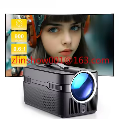HY450C 4K 1080P Smart Wifi Android Projector Native Portable Netflix Mini Projector
