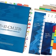 Index Tabs for ICD-10-CM 2026 The Complete Official Codebook - Navigate with Precision in Your Code 