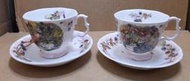 英國皇家道爾頓 Royal Doulton 1983 1998 骨瓷下午茶 咖啡杯盤組