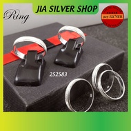 Ready Stock | Original 925 Silver Cutting Ring For Women (252583) | 925 纯银 磨砂戒指 | Cincin Perempuan Perak 925