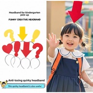 Cute Magical Symbol Headband Exclamation Mark Question Mark Hairpin Selfie Prop Soft Cute Girl Photo