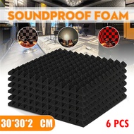 Busa Telur Peredam Suara Soundproof Foam 30x30x2CM 6PCS Kedap Suara untuk Kamar Alat Meredam Ruangan