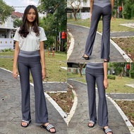 H&M Sport Flare Pants - Charcoal HMSP0710-B8