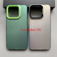Phone Case For Redmi 15C 15 C Redmi15C Poco C85 4G 2025 Matte Phone Casing Shockproof Back Cover