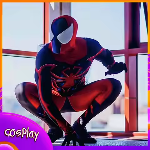 Spider Man Unlimited Suit Cosplay Costume Cos Peter Jumpsuit Halloween Comic-Con Party Carnival Comi