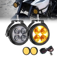 2pcs 3.5inch 4.5inch LED Work Light Spotlight Fog light Driving Lamp for R1200GS R1250GS F800 F850 F