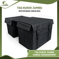 Multipurpose Jumbo Courier Bag - Heat Resistant, Waterproof & Strong Delivery Motorcycle Bag Deliver