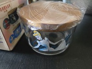 迪士尼灰姑娘木蓋玻璃儲物罐