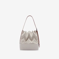 【PAVI STUDIO】W-Buckle 泰國設計搭扣水桶包 - 奶油棕 CREAM