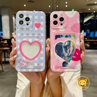 Compatible For OPPO Reno 11 Pro 11F 8Z 7Z 8 7 Lite 6 4G 4 4G 8T 4G 7 8 4G A79 5G A38 A18 A58 A78 4G A1 A98 F23 Cute Girls Phone Case With Wallet Holder Card Flowers Soft TPU Covers