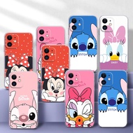 R109 Mickey Minnie Soft Case for Tecno POP 5P CD7 Spark 5 8P GO 8C Camon 15 18 18T 18P Premier 18i P