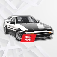 Sticker Drift AE86 Initial D Tune