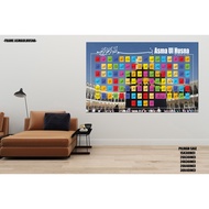 FRAME KALIGRAFI/FRAME ASMAULHUSNA/FRAME 99 NAMA ALLAH/FRAME NAMES OF ALLAH