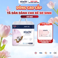 Aiwibi Premium Newborn Diapers/Diapers Super Absorbent, Spill-Proof - New Born Pack of 22