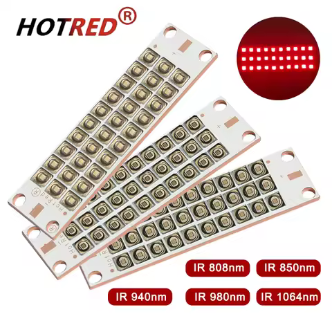 50W 100W IR Led Diode High Power Infrared 3535 Vcsel Laser Chip Beads 808nm 850nm 940nm 980nm 1064nm