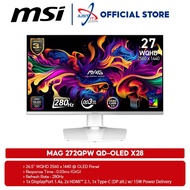 MSI MAG 272QPW QD-OLED X28 26.5" GAMING MONITOR (26.5" OQ-OLED WQHD/0.03Ms/280HZ /ADAPTIVE SYNC/HD M