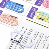 Lilhands.id - LIL'CLIP - Jumbo Clip Clip/ Bookmark/ Bookmark/