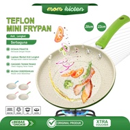(MK) Teflon Color Frypan Multipurpose Frying Pan 22cm Marble Frying Pan Handle