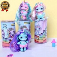shop Lols Unicorn Sparkling BJD Doll Colored Hair Girl Poopsies Silcone Slime Unicorn Dolls Toy For