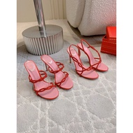 Rene Caovilla Rhinestone High Heel Sandals - 7-9 cm Heel