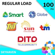 Globe Smart Tm TNT DITO 50 To 1000 Regular Load Globe Load Smart Load Dito Load